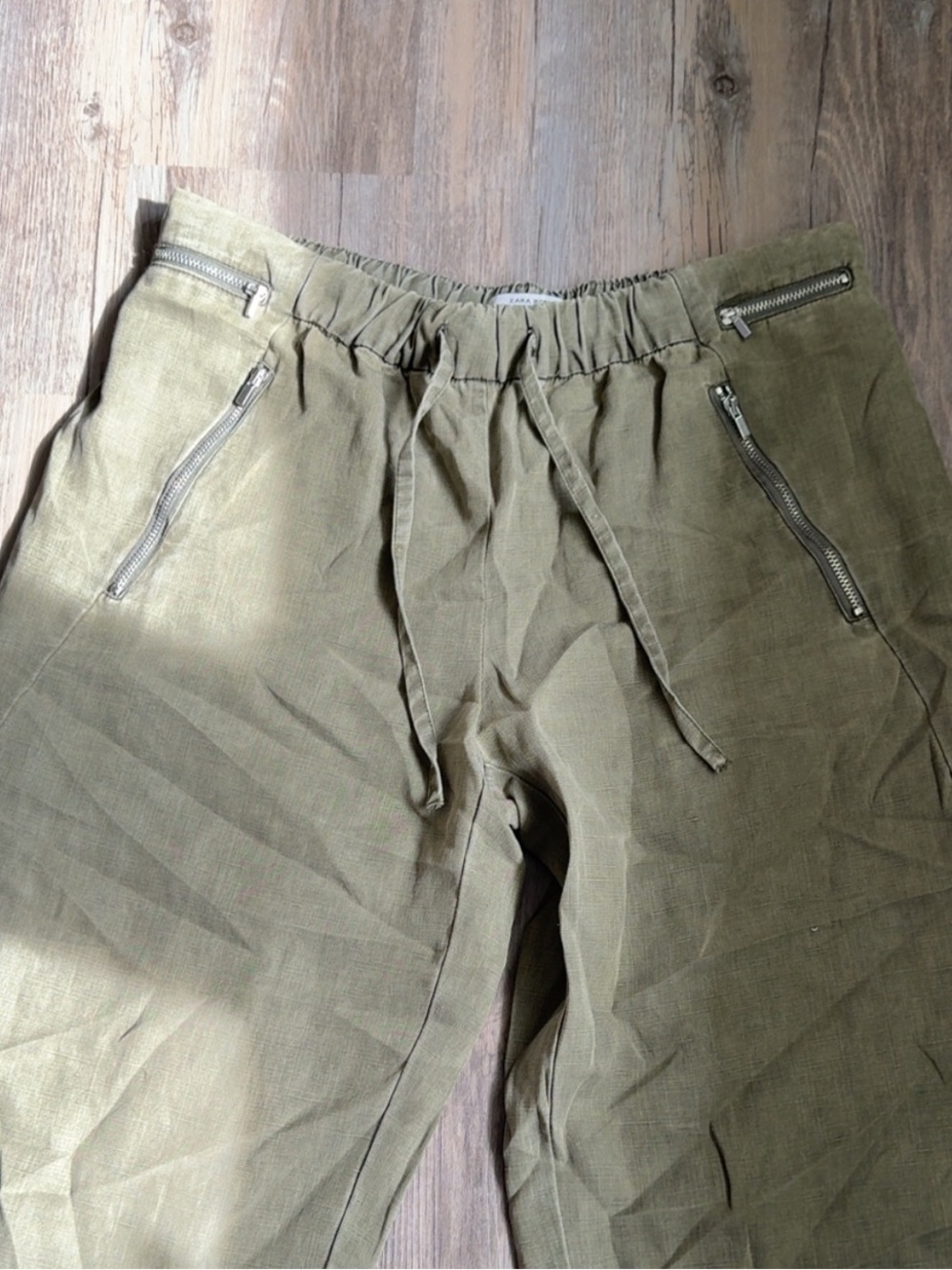 Zara Drawstring Joggers - Picture 2 of 3